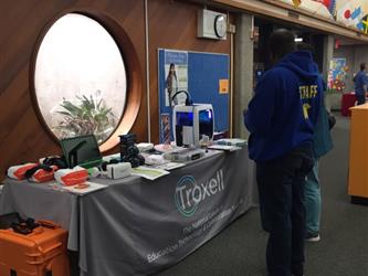 Sierramont Principal Chris Mosley at the Troxell table