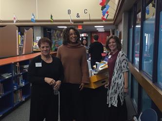 BUSD Staff enjoying their day at the event