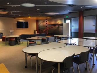 Desks at The Vinci Park Elementary Flexible Instructional Space